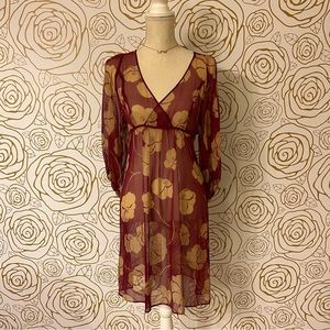 NWT Anthropologie moulinette Soeurs floral dress